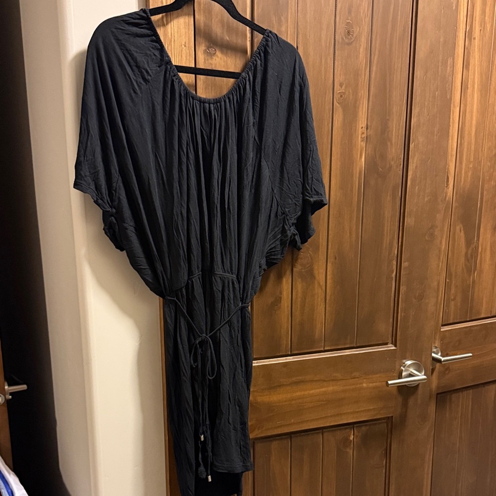 Calvin Klein Black Swim Coverup